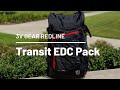 Best Budget Travel / EDC Bags: 3V Gear Transit Redline EDC 40L Backpack Review