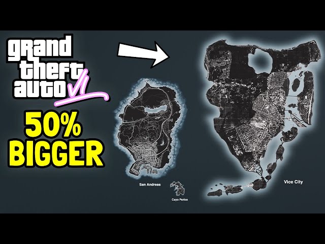 One popular leak states that GTA 6's map may be 2x bigger than what was  shown in its predecessor, Grand Theft Auto V. The latter game is…