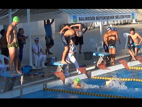 Kaan Çakır serbest stil bayrak Yüzme Yarışı 2016 - osman çakır