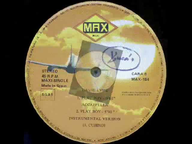 David Lyme - Playboy (Vocal Version) 7''