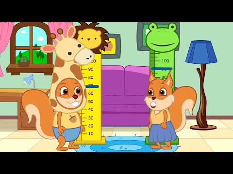 Bridie Squirrel en Español - Quiero Ser Más Alto Que una Jirafa