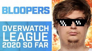 Unlucky ChipSa, Soe's Waffle, Pandas \& Much More | OWL 2020 Bloopers \& Funny Moments So Far