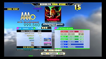 AFRONOVA(X-Special) [Double Challenge] 999,560 PFC AAA [DDR A]