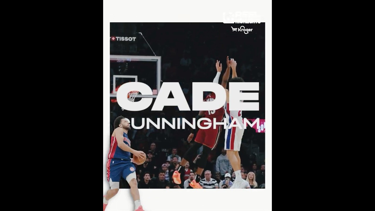 Cade Cunningham 2024-25 Mixtape 