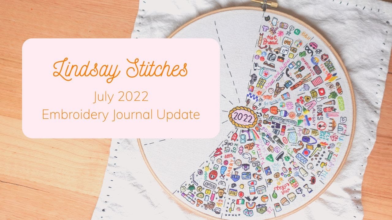 Embroidery Journal Unboxing! and #tinyhandsmas 