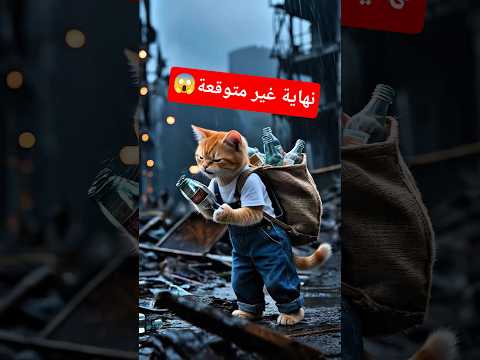 القط مياو ابو بيطردو من البيت بسبب مراته و النهاية غير متوقعة     