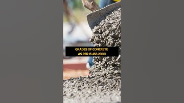 Soorten beton volgens IS 456 2000.