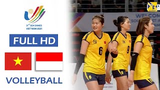 🔴 FULL HD | VIETNAM - INDONESIA | Women’s Volleyball - SEA Games 31