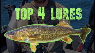 Favorite Summer Walleye Fishing Lures