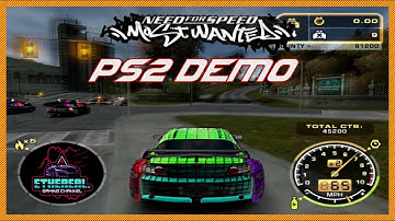 DEBUG RX-8 Freeroam Pursuit - PS2 DEMO NFS Most Wanted 2005