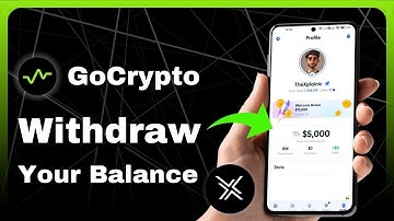 Hoe u geld opneemt van de Go Crypto-app - Uw saldo opnemen