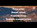 Zawadi  (Lyric video) Zuchu FT Dadiposlim