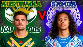 Australia vs Samoa | RUGBY LEAGUE WORLD CUP GRAND FINAL | Live Stream & Commentary!
