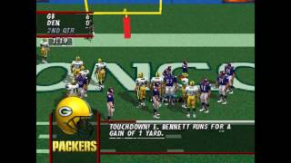 Madden Nfl 98 Ps1 Gameplay Hd