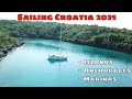 Ep7 sailing croatia in 2021 islands anchorages and marinas