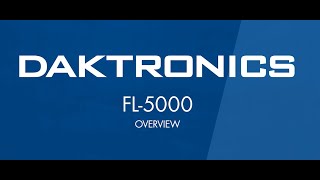 FL-5000 Series: Display Overview