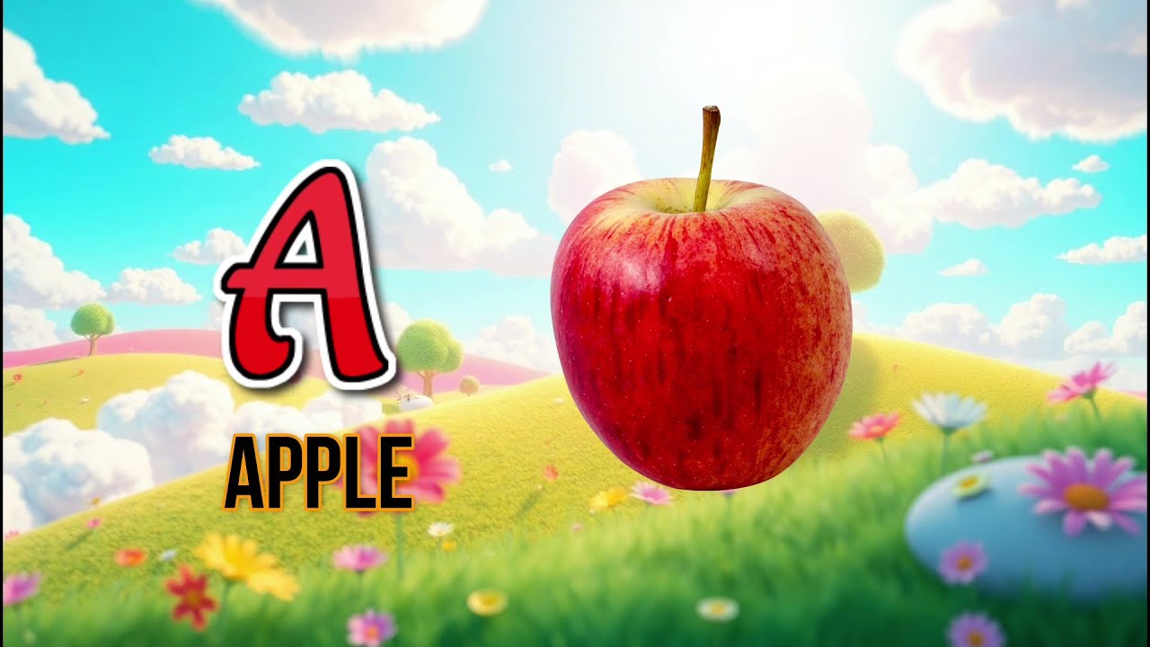 ABC Song for Kids | A for Apple & Fun Alphabet Song with Cute ...