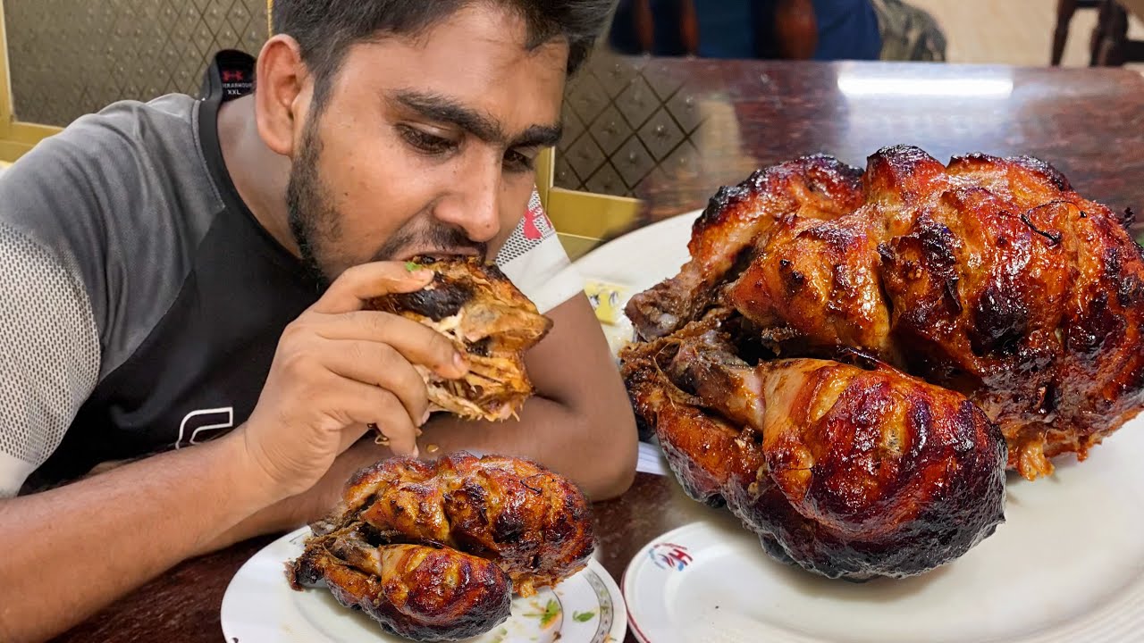 Eating Whole Chicken Grill 🐓🔥 YouTube