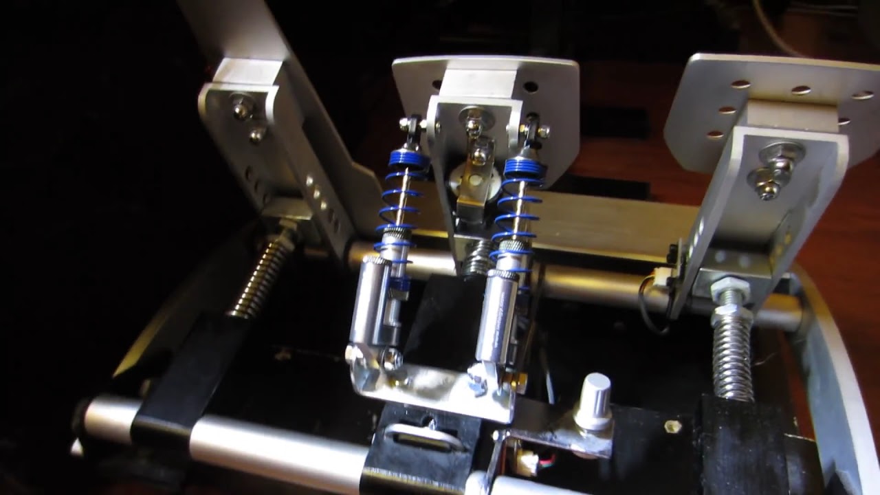 Fanatec clubsport brake pedal v1 mod - YouTube