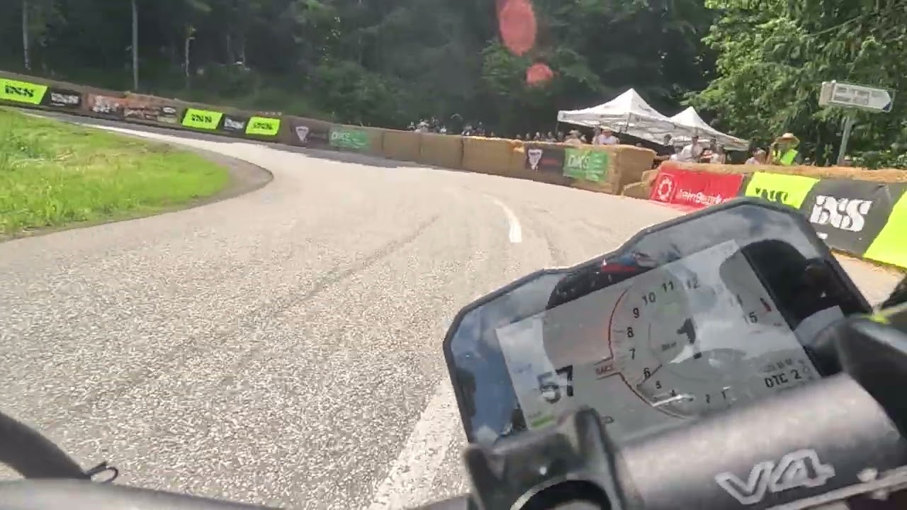 Bergrennen Julbach Ducati V4S Streetfighter 