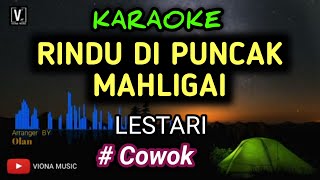 Karaoke -  Rindu Di Puncak Mahligai [ Lestari ] Nada Rendah