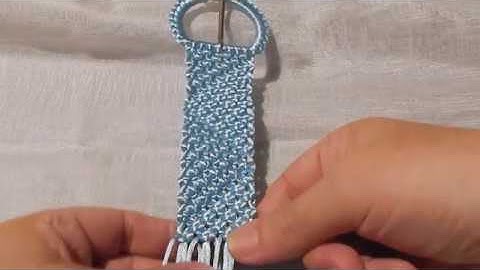 Macrame Belt Step By Step Tutorial