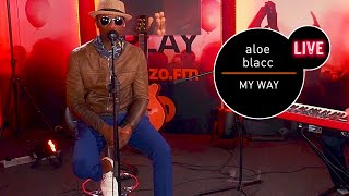 Aloe Blacc - My Way - live MUZO.FM