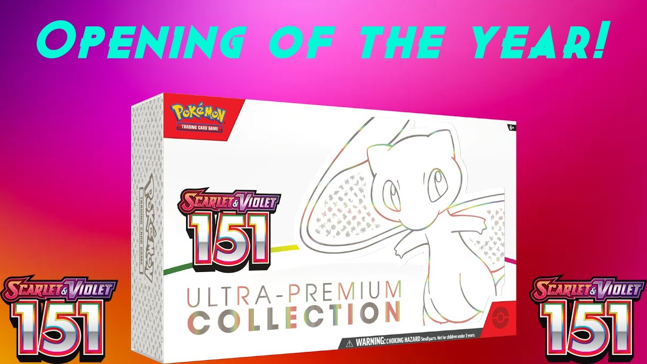 My BIGGEST Opening of the YEAR! Pokemon 151 Ultra Premium Collection ...