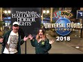 Universal Studios Halloween Horror Nights 2018/ New Stranger Things Maze/Full Experience