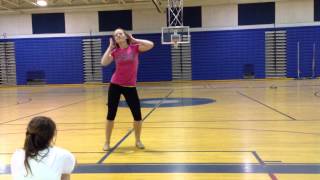 West Potomac HS 2013 Danceteam tryout dance KICK