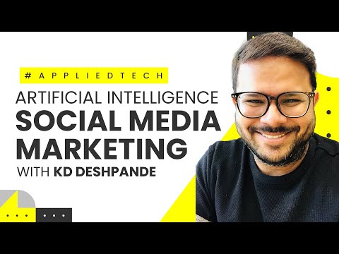 AI Social Media Marketing and Content Creation Tools with KD Deshpande of Simplified