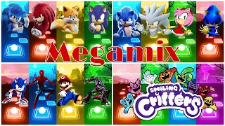 All Character Megamix | Sonic the Hedgehog VS Silver VS Sonic Prime VS Smiling Critters VS Others