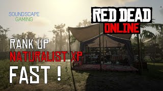 XP Rank up  FAST - Naturalist Role XP- Harriet Davenport - Red Dead Redemption 2 Online