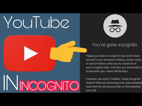 Image result for incognito mode in youtube