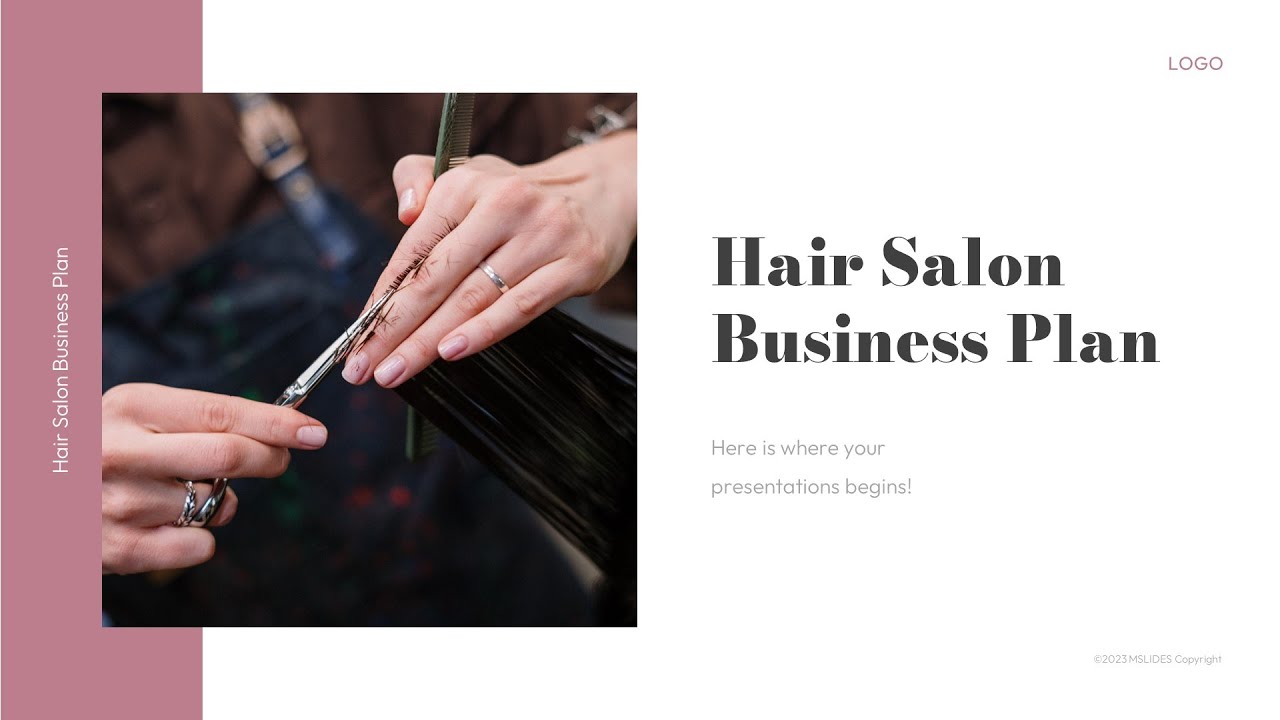 hair salon business plan powerpoint