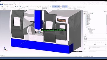 Postprocesser Mazak variaxis with Mastercam Simulation