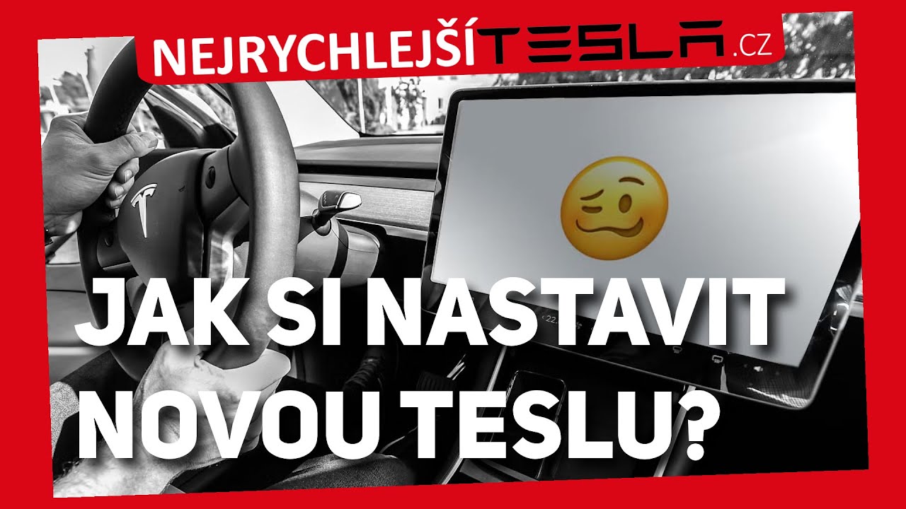Jak si při převzetí nastavit novou Teslu? Jak si udělám digitální klíč z telefonu? | 4K