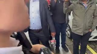 Junaid safdar wedding fight / protest in london at junaid safdar wedding / maryam nawaz son wedding