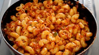 Indian style macaroni pasta recipe|बिना चीज के भी यह पास्ता बहुत ही स्वादिष्ट बनेगा।pasta Recipe