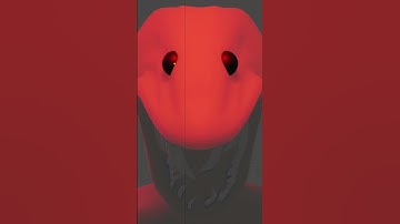 JE MODELISE UN NOUVEAU MONSTRE POUR MON JEU D