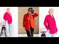 МОДНЫЕ ЖЕНСКИЕ РУБАШКИ ВЕСНА - ЛЕТО 2024💕FASHIONABLE WOMEN&#39;S SHIRTS SPRING - SUMMER 2024