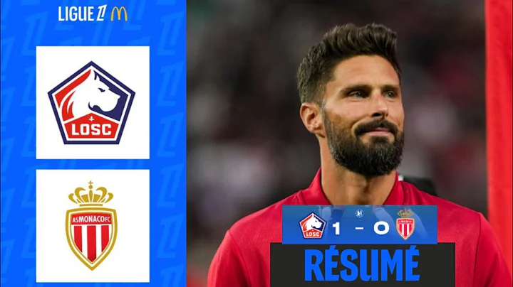Lille Monaco (1-0) Resume | Ligue 1 2025 | LOSC Lille - AS Monaco | Lille vs Monaco | But de Giroud