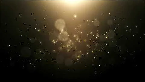 No Copyright Motion Background: Golden Dust Background Looped Animation