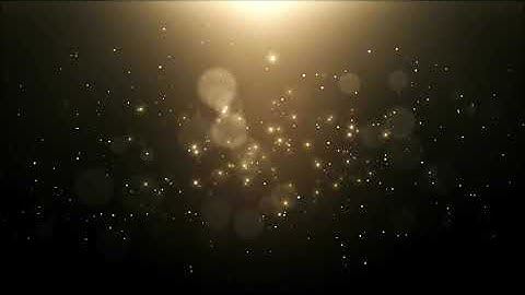 No Copyright Motion Background: Golden Dust Background Looped Animation