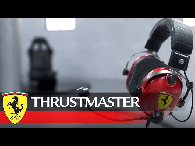 T.Racing Scuderia Ferrari Edition gaming headset by Thrustmaster - YouTube