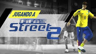 Regateando en FIFA STREET 2 PS2!