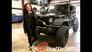2016 Jeep Wrangler JK lifted with fuel wheels and Toyo Tires