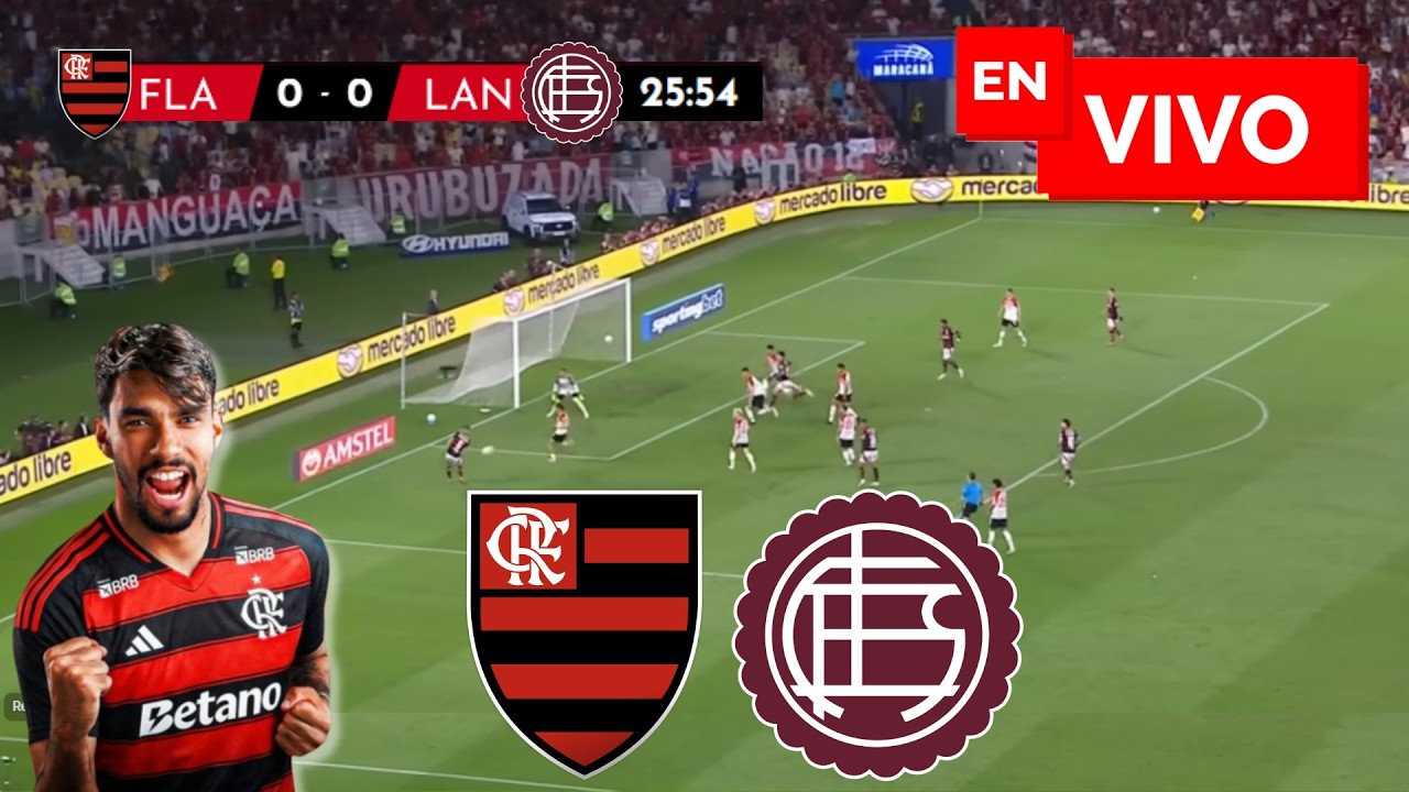 🔴 FLAMENGO X LANUS AO VIVO / FINAL DA RECOPA SUL - AMERICANA 2026