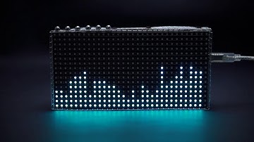 Bluetooth Music Visualization Box with Arduino 32x16 RGB LED Matrix Panel (Project Demo)