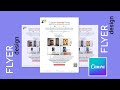 Create a branded flyer design in Canva - Flyer Design - Canva Tutorial